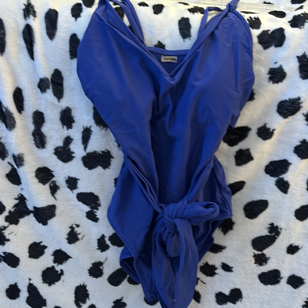 Tie Front/Back Swimsuit